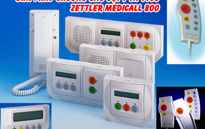 Giải pháp chuông báo gọi y tá Tyco ZETTLER Medicall 800